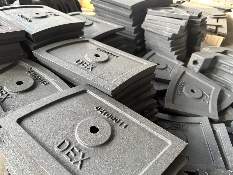 Js2000 Mixer Wear Resistant Liners