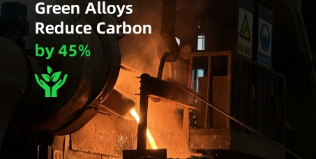 Grüne Legierungen reduzieren den CO2-Ausstoß bis 2025 um 45 %